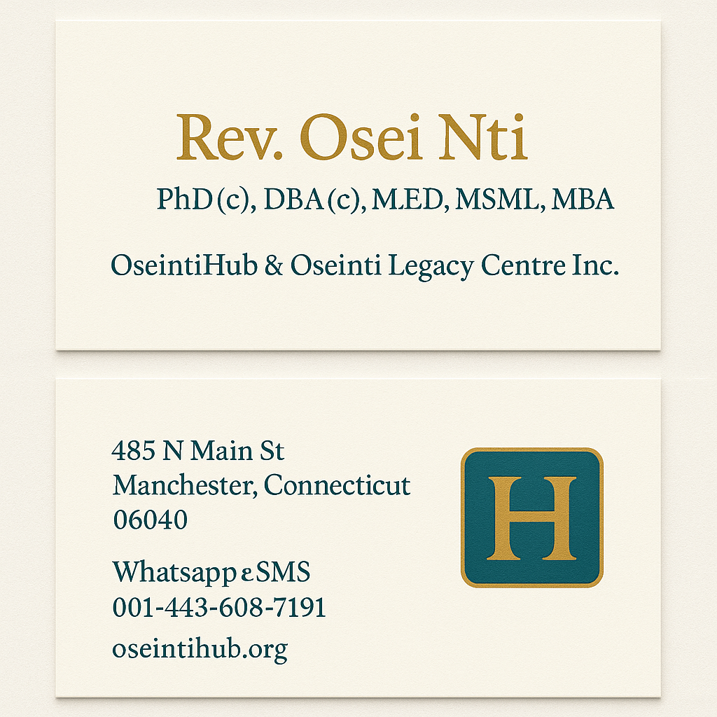 OseintiHUB-Manchester Connecticut